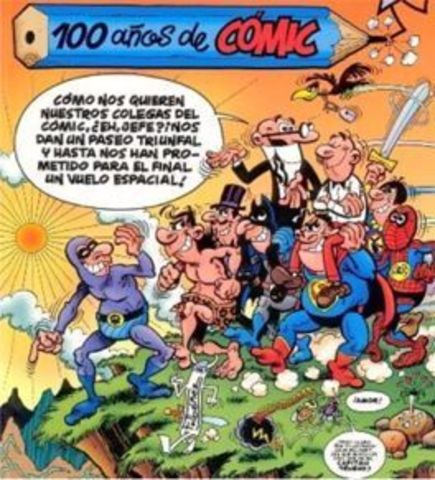 Publicacion del primer comic en USA