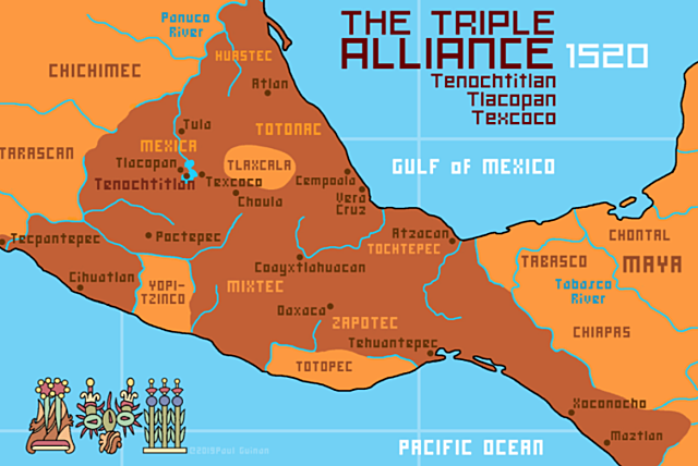 The Aztec Formed a Triple Alliance