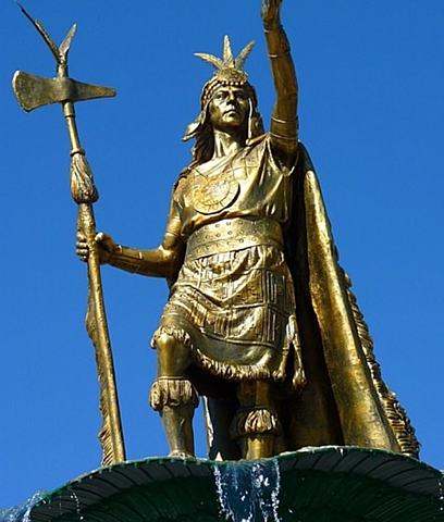 Tupac Inca Yupanqui Pachacuti's son becomes emperor