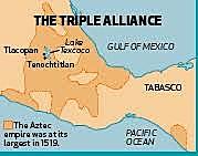 The Aztecs form a triple alliance