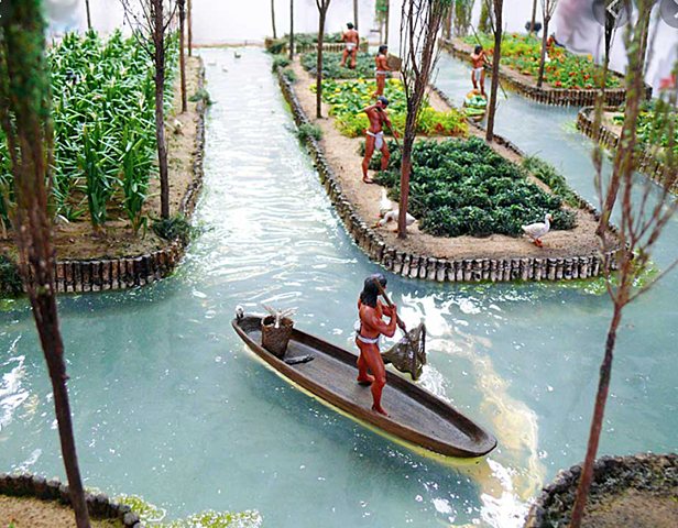 The Aztec Created Chinampas