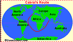 Pedro Alavras Cabral-Sailed for Portugal