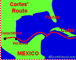 Hernando Cortes-Sailed for Spain