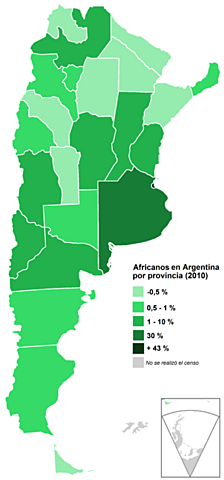 Introducción de la población negra