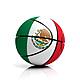 30087608 bandera del balón de baloncesto de méxico aislado sobre fondo blanco