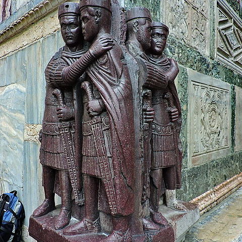 Porphyry Portrait of the Tetrarchs