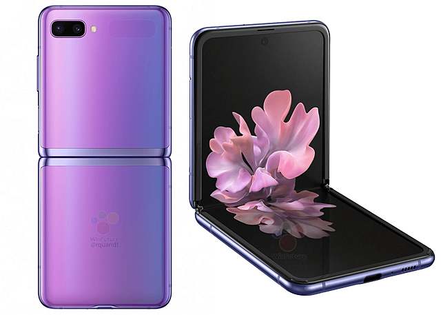 Galaxy Z Flip plegable.