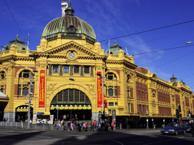 Flinders Street Station building is completed