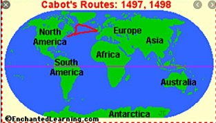 John Cabot-Sailed for England
