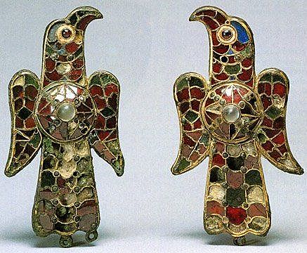 Visigothic eagle fibula