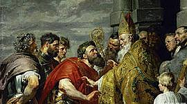 Timeline: Linea del tiempo de San Agustín y termina en el Imperio carolingio. Por Patricia Hernández Caamal.