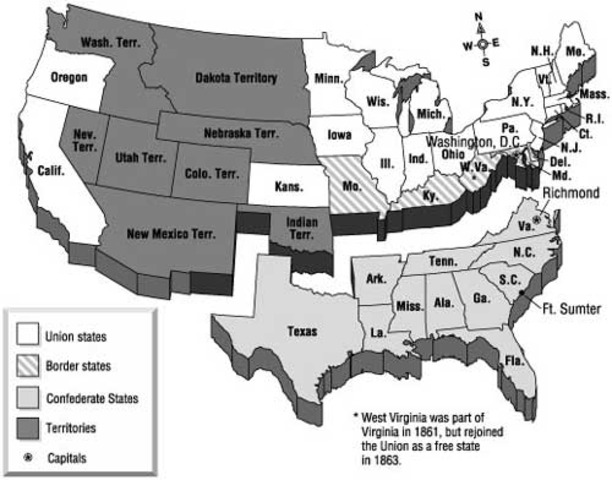 Confederate States of America Established