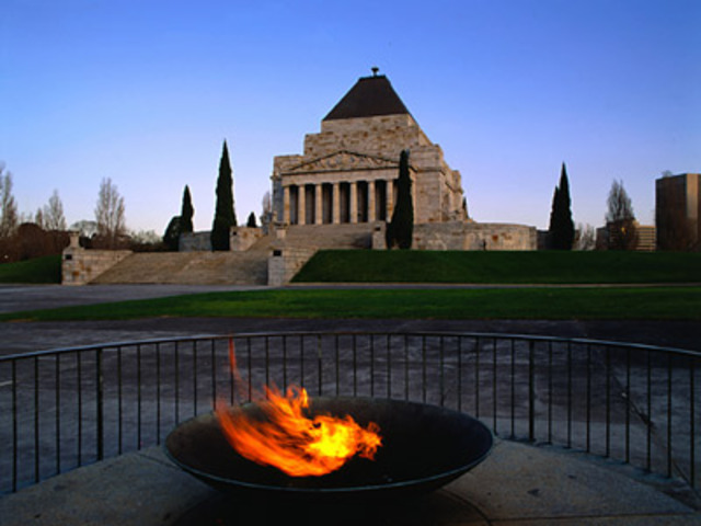 Shrine of Remembrance opened
