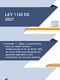 Ley 1150