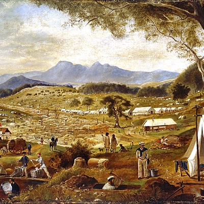 Timeline: gold rush australia