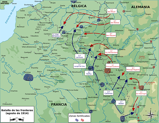 Batallas entre Fronteras