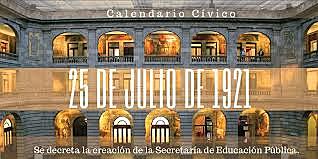 Se crea la Secretaría de Educación Pública