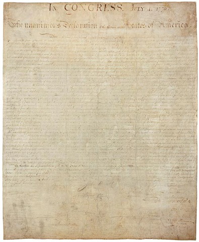 The Decleration of Independence