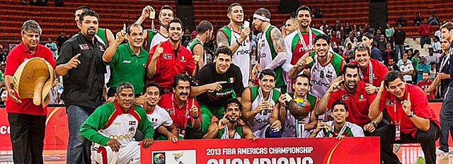 Triunfo en el Campeonato de America de la Selección Mexicana de Baloncesto