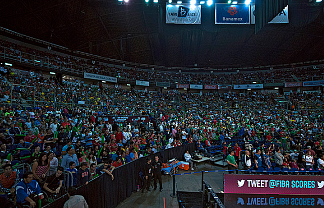 México en el Palacio de los Deportes.