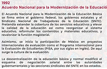 Acuerdo para la modernización de la Educación Básica