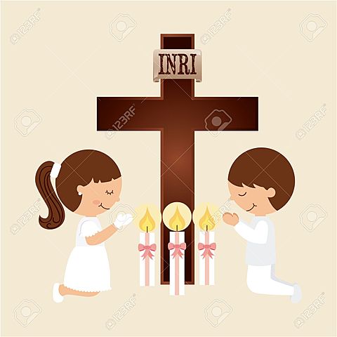 Adriana's first Communion