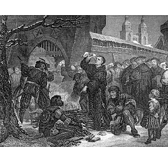 Church comes after luther