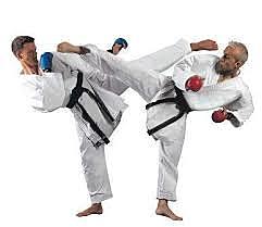 Gano mi primer batalla en karate