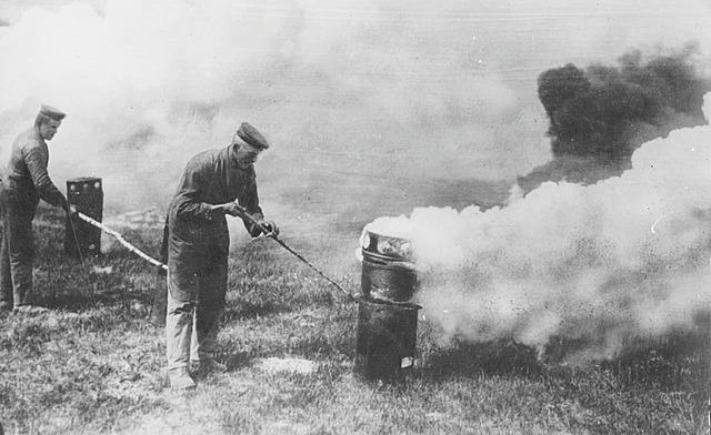 Det første gassangrepet