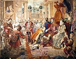 Carlos I abdica en su hijo Felipe y en su hermano Fernando. Se retira al monasterio de Yuste, donde muere 1558.