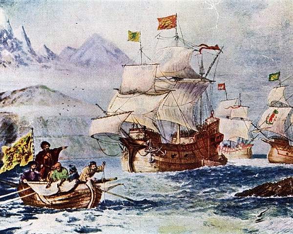 Ferdinand Magellan’s crew was the first to circumnavigate the globe.
