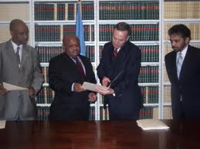 Signing of UN Convention