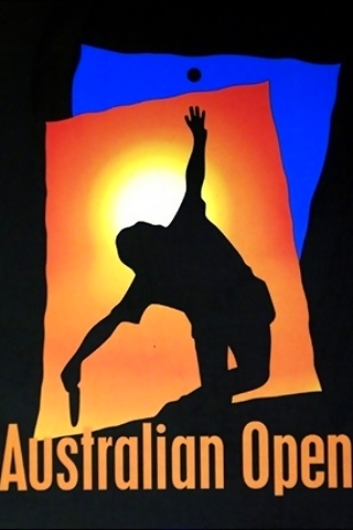 First Australian Open championship in Melbourne