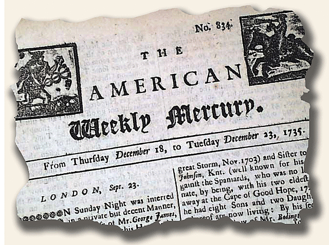 «The American Weekly Mercury»