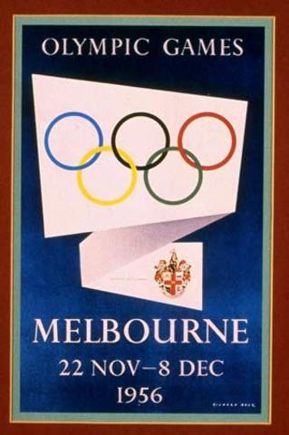 Olympic games are held in Melbourne