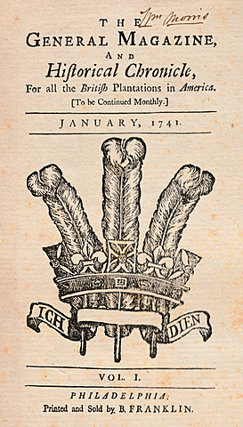 Журналы «The General Magazine» и «American Magazine»