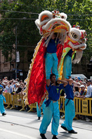 First Moomba parade