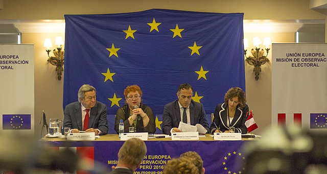 Conferencia organizada por la Union Europea