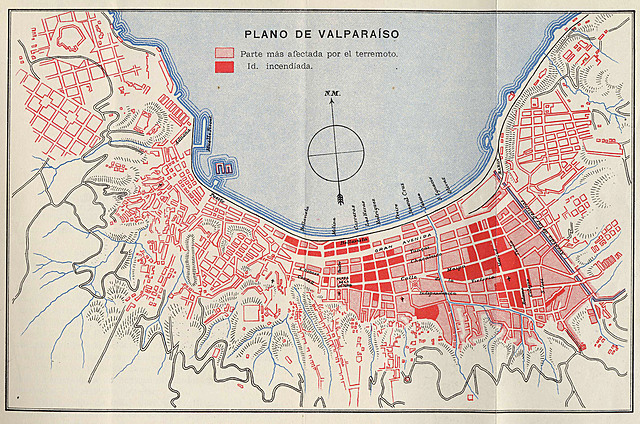 El terremoto de Valparaiso