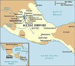 The Aztecs arrive in Mesoamerica