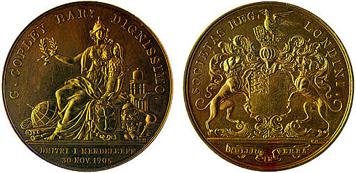 Medalla Copley.