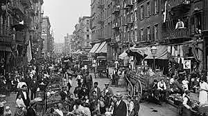 Rural population abandoned farming and moved to towns and cities