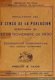 Censo chileno de 1930.