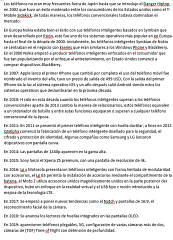 primeros inicios de los teléfonos inteligentes.