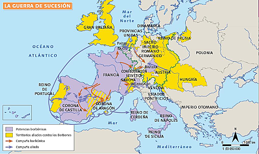 Guerra de Succesió(1701-1714)