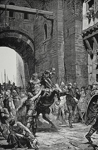 The Lombards invade Italy