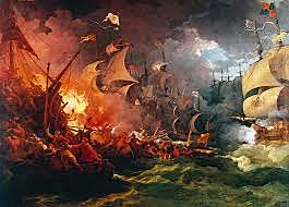 Queen Elizabeth I defeated Philip II’s Spanish Armada.