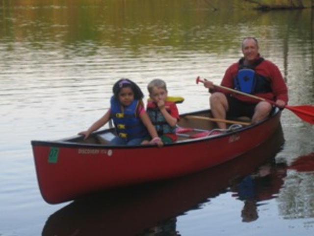 Recreational improvements along the creek