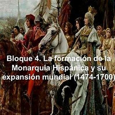 Timeline: La formación de la Monarquía Hispánica y su expansión mundial.