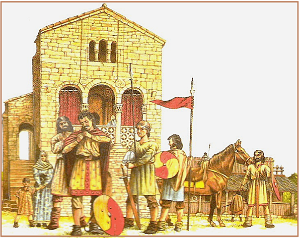 Siglo VIII: Formacion reino de asturias